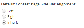 Contest Sidebar Alignment Screenshot