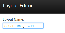 Square Image Grid Example