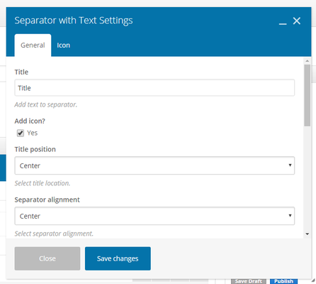 Separator With Text Example