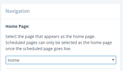 Add Page to Navigation