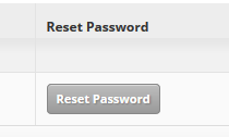 Reset Password Button Screenshot
