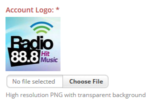 Account Logo Upload Example