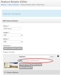 Copy Destination URL