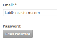 Reset Password in User Details Screenshot