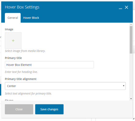 Hover Box Element Example