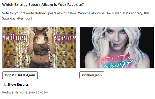 Poll Example 1