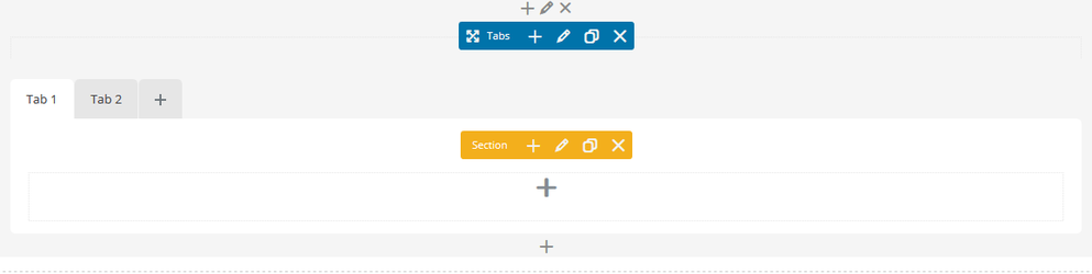 Tabs Element Example
