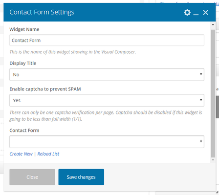 Contact Form Element Example