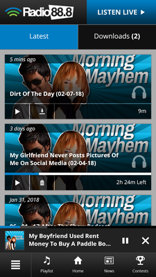 Podcast Settings Screenshot 1