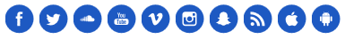 Front-End Example of Social Icons