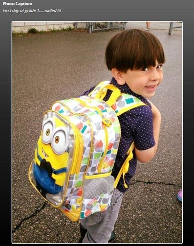 Back to School Photo Contest Example