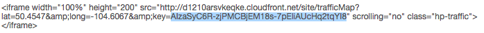 Replace API Key Example