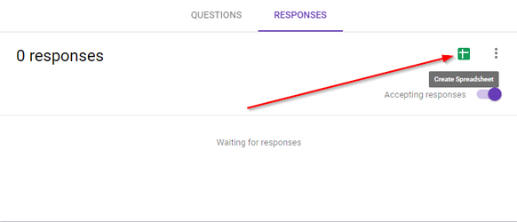 Google Sheets Button