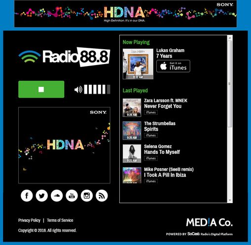 Leaderboard and Big Box Ads Example