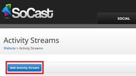 Add New Activity Stream